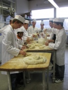 27. November 2009: Jungs bewegen WAS! zu Gast bei der Meisterbäckerei Schneckenburger, Tuttlingen